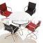 round table, conference table white, modern round conference table CT-608