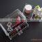 Combined transparent crystal Jewelry box jewelry box jewelry box makeup box