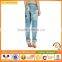 ZeSen Factory Boyfriend Jeans Wholesale Garment Color Pant For Women