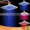 LED Bathroom wall mounted rainfall shower set