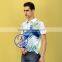 Sublimated plain allover print polo t shirt for men