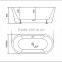 SUNZOOM corner black bathtub,indoor model bathtub,black bathtub