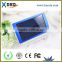 Emergency 10000mah solar powered portable charger