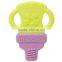 Eco-friendly lovely design Silicone Baby Teether