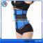 Hot sex blue photo latex rubber waist training corset for women