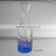 Mouthblown heat resistant Pyrex glass water decanter