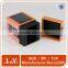 black packaging rigid gift box for perfume bottle