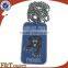 High quality promotion print metal custom dog tag usb drive for wholesales