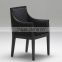 Italian style fabric wood single chair (C-51)