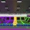 1000 sq commercial indoor trampoline park/Factory price amusement trampoline for kids and adults