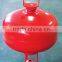 Hanging dry powder fire extinguisher