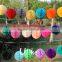 New Party Tissue Paper Pom Poms Hanging Flower Balls artificial hanging flower ball