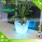 color changingled waterpoof square LED glowing plastic flower pot