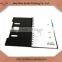 Promotional Gift Stationery Journal cheap Spiral School Notebook with transparency plastic divided paper