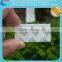 Small Rectangle Adhesive Aluminum Table Sticker