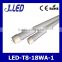 CE Rohs Approval High Lumen18w tube LED Lighting T8