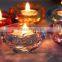 Heart Shaped K9 Crystal Candle Holder Wedding Decorative Candle Holder