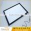 Wall mounted magnetic slim light box picture frame light board