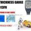 coating gauge thickness for auto industry