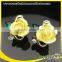 925 silver needle cherry flower bow shaped small size earrings