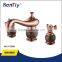 China modern brass chrome bathroom big rain bath shower set