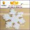 3D hanging decorative plastic snowflakes/Christmas decor snowflakes white