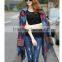 lady's winter scarf fashion printed poncho keep warm shawls for office