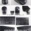 G1000 Black 3D Embossed Mini 2.4G Wireless Mouse And Splash-proof Keyboard Combo With 1 Year Warrantee