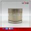 Round empty cosmetic jars 15g 30g 50g 100g 200g gold acrylic cosmetic cream jars