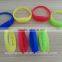 Cheap silicone wristband shock activated LED flashing silicone bracelet for Party