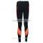 2015 New Women's Sport Leggings Pants Patchwork Lady High Waist Stretched Leggings Gym Fitness Pants Running Wear