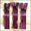 wholesale zippers in rose wine color for fashion dress with OEKO-TEX CARTIFIED