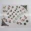 Christmas Custom 2D Heart Shaped Nail Art Decals Lovely Decorative Nail Stickers Nail Decoration Accessories Nails Suppliers