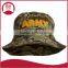 Army /Military Embroidered Pigment Dyed Bucket Hat