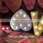 marquee letter lights WPC material letter light