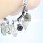 Beaded Stretch Bracelet Gray Czech Glass Bead Bracelet Black Diamond Black Gemstone Boho Chic Bracelet For Women