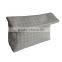 foldable cosmetic bag for women made in perforated PU leather