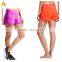 Ladies Fitness Wear Gym Trousers Shorts For Women Gym Wear 100% Polyester Lycra Ladies Fitness
