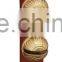 Sleigh Bell With Leather Strap Handing on the Door for Christmas Decoration