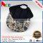 Hot Sale Blank Corduroy Flat Brim Snapback Cap 5 Panel Cap Camper