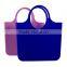 FDA Approved Promotional Lady Silicone Beach Towel Bag