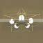 classic design iron led linear pendant light simple and modern pendant light for home decor/Gallary/coffee bar