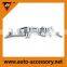 Factory direct sale chrome plastic badge emblem car pajero logo