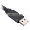 2016 New Arrival USB 2.0 A Male To 2 Dual USB Female Jack Y Splitter Hub Power Cord Adapter Cable