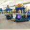 Hot selling indoor /outdoor ocean theme shark train ride for kids mall