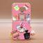 Wholesale Perfume TPU+PC Transparent Slim Phone case With Finger Ring Holder For Samsung 7s Edge