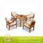 Patio wooden dining room chair parts garden teak wood chair