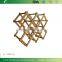 DX002 Nature Bamboo Flexible Wine Rack