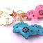 Wholesale 2015 Sheep Animals Leather Keychain