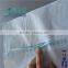 medical1ply paper and 1ply pe bibs tie on style white paper and blue/white pe film